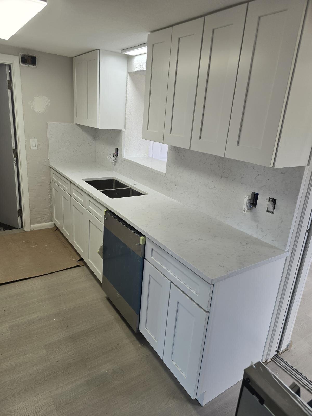 Carrara Galley Kitchen